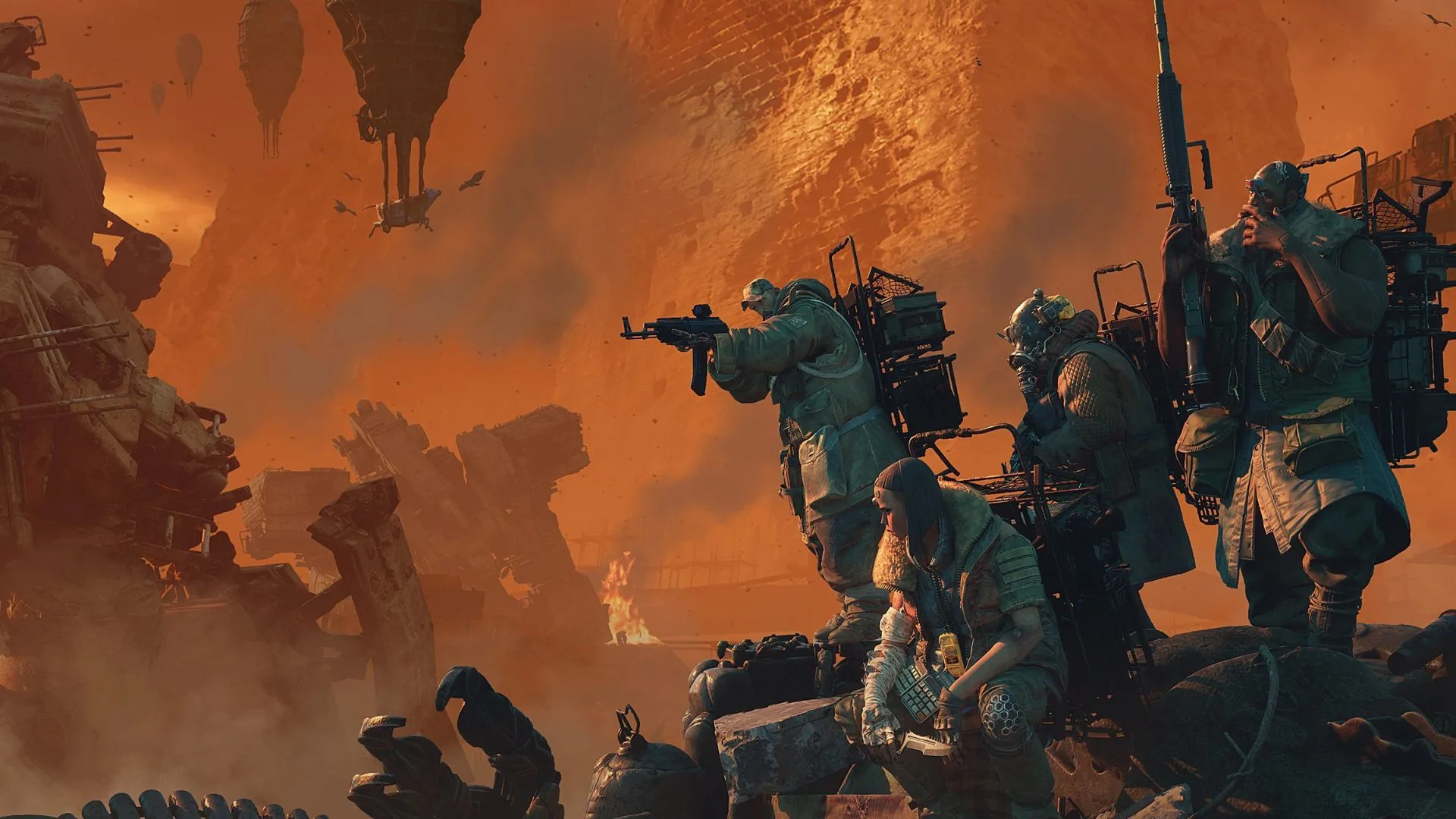Explosive Game Industry Changes 2024: The Rise of Single-Player and Indie Games 4 forever winter - a group of people in military gear